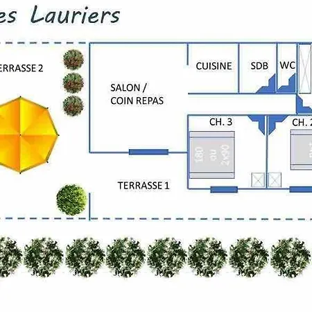 Prázdninový dům Maison Au Calme Dans Privee Avec Piscine Vue