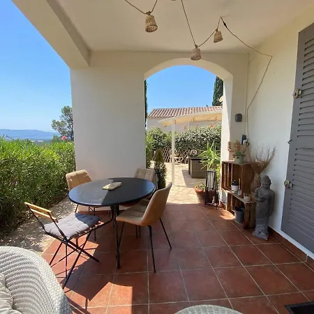 Maison Au Calme Dans Privee Avec Piscine Vue